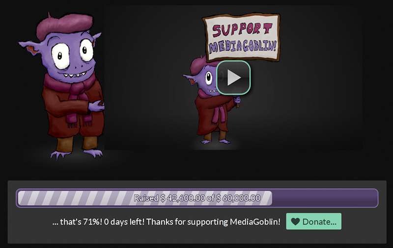 The MediaGoblin campaign wraps up!