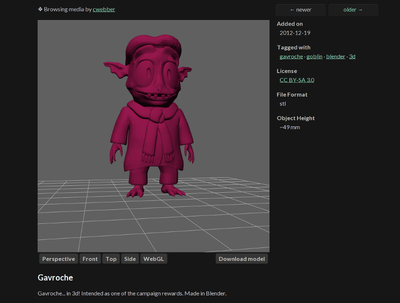 3d support!  WebGL version!