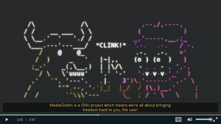 MediaGoblin Campaign Video: captioned