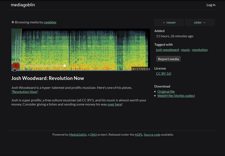 Playing an audio file